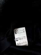 Vlas Blomme ヴラスブラム コルトレイクリネン ウール ロングスカート 墨黒 1 【中古】