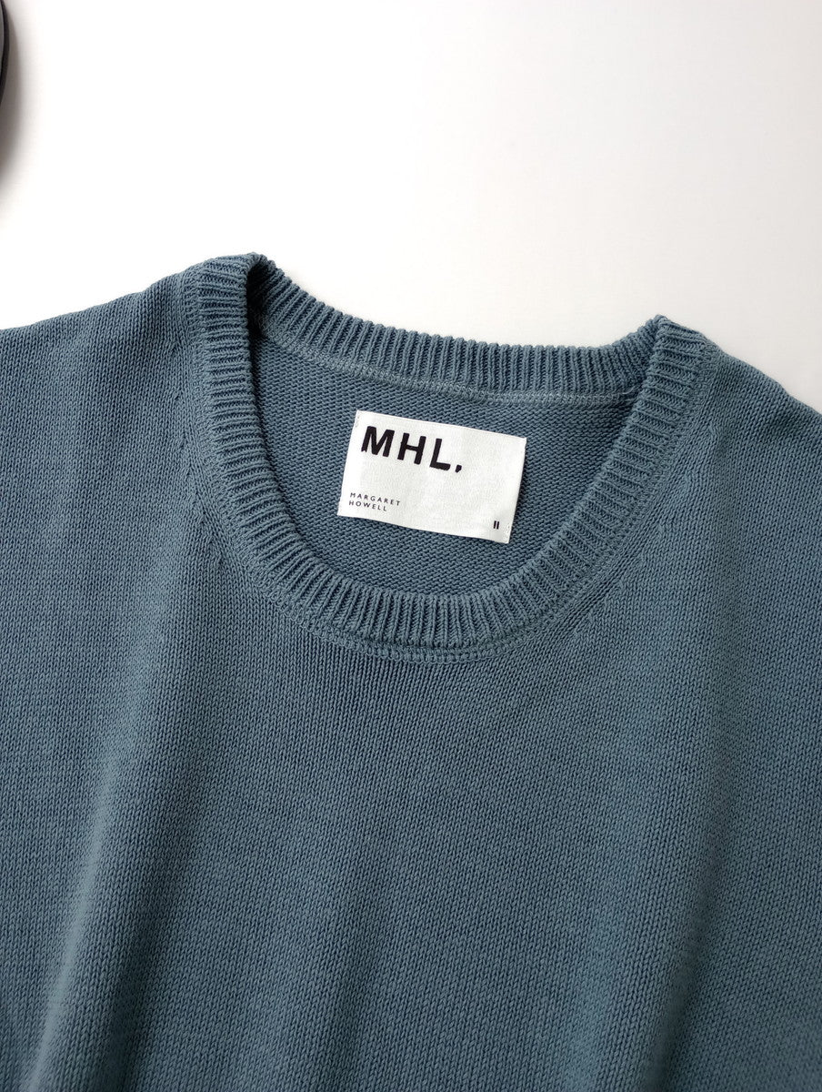 MHL. エムエイチエル マーガレットハウエル BELGIAN LINEN COTTON ベルギーリネン コットン ニットベスト 2【中古】