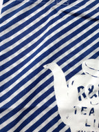 R&D.M.Co- オールドマンズテーラー RAINY STRIPE TOTE BAG トートバッグ ブルー 【中古】