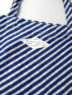R&D.M.Co- オールドマンズテーラー RAINY STRIPE TOTE BAG トートバッグ ブルー 【中古】