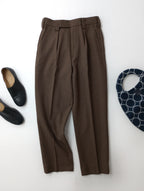 THE SHINZONE シンゾーン BARRACK PANTS バラック パンツ トラウザー  ブラウン 34【中古】