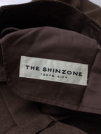 THE SHINZONE シンゾーン BARRACK PANTS バラック パンツ トラウザー  ブラウン 34【中古】