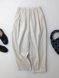 新品 kagure かぐれ アーバンリサーチ コーデュロイテーパードパンツ イージー アイボリー  【中古】