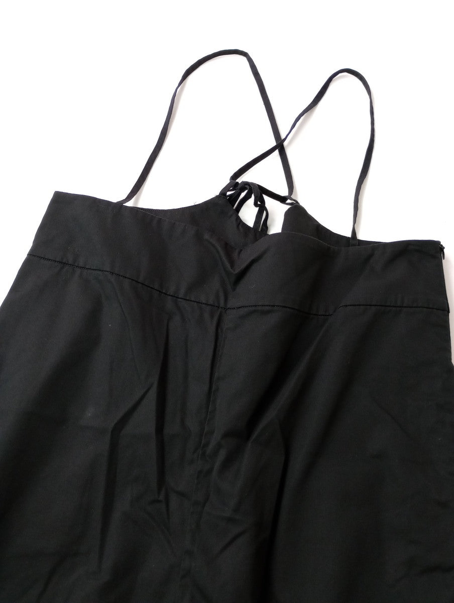 JOURNAL STANDARD LUXE ジャーナルスタンダードラックス ツイルサロペット オールインワン 黒 ブラック 【中古】