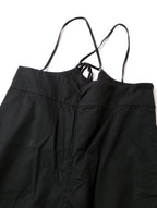 JOURNAL STANDARD LUXE ジャーナルスタンダードラックス ツイルサロペット オールインワン 黒 ブラック 【中古】
