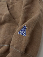 新品 R&D.M.Co- オールドマンズテーラー 裏起毛 ZIP UP PARKA ジップアップ パーカー 羽織   ベージュ L 【中古】