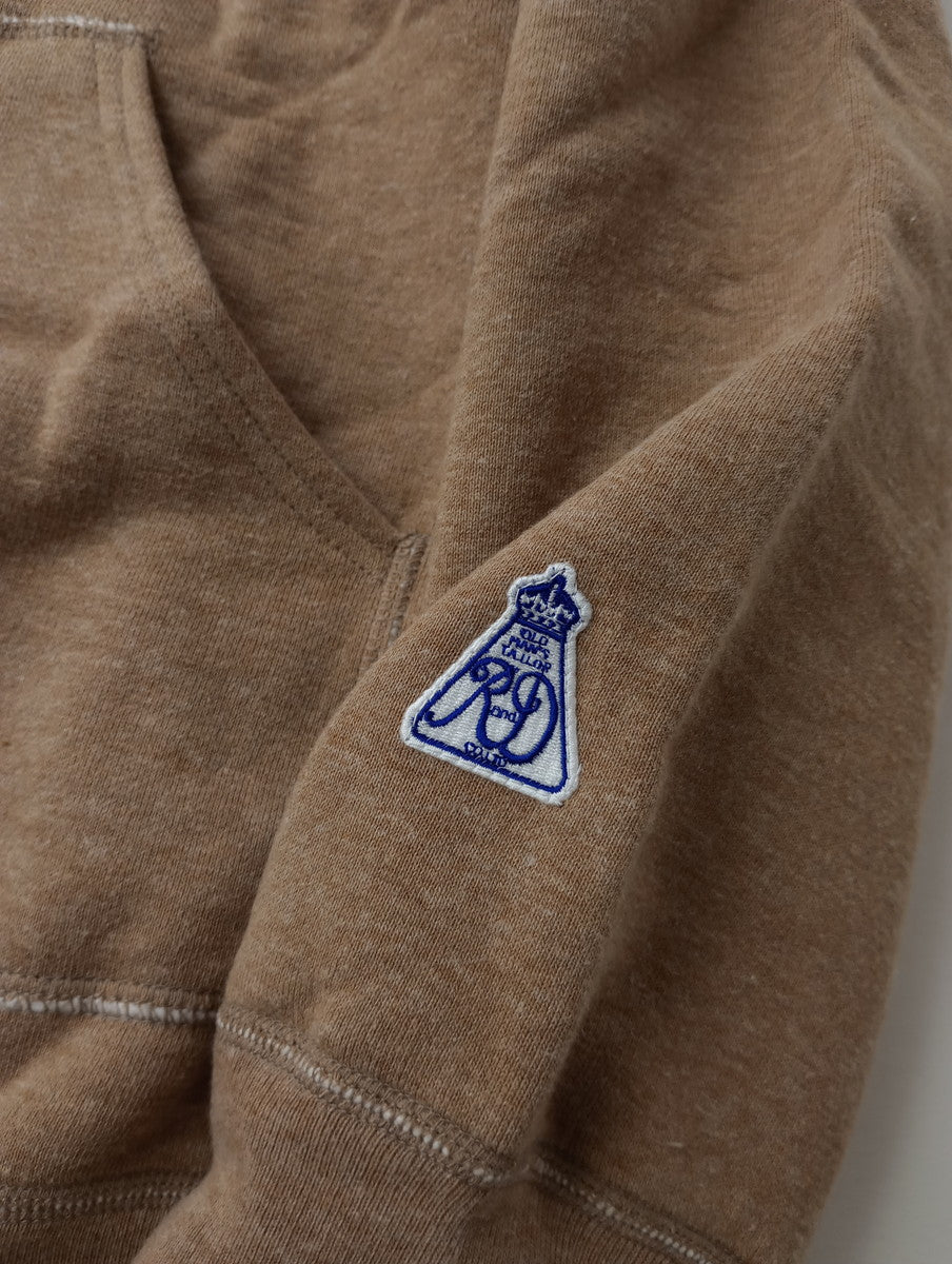 新品 R&D.M.Co- オールドマンズテーラー 裏起毛 ZIP UP PARKA ジップアップ パーカー 羽織   ベージュ L 【中古】