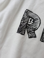 R&D.M.Co- オールドマンズテーラー SPY EYE T-SHIRT スパイアイTシャツ 半袖  L  白【中古】