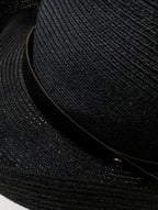 mature ha. マチュアーハ BOXED HAT ボックスハット 帽子 黒 ブラック  (AM＋3797)【中古】