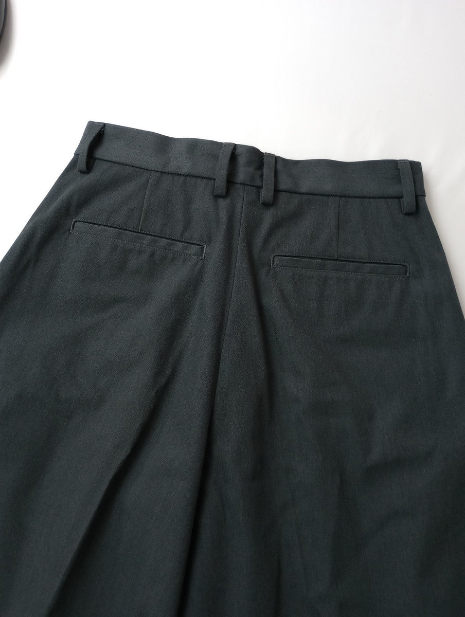 新品 THE SHINZONE シンゾーン SUMMER GABADINE HALF PANTS サマーギャバジンハーフパンツ グレー 34 【中古】