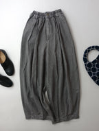 HARVESTY ハーベスティ BLACK DENIM CIRCUS PANTS ブラックデニム サーカスパンツ GRAY FADE グレー 1【中古】