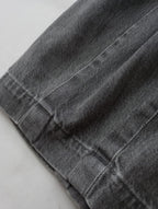 HARVESTY ハーベスティ BLACK DENIM CIRCUS PANTS ブラックデニム サーカスパンツ GRAY FADE グレー 1【中古】