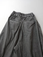 HARVESTY ハーベスティ BLACK DENIM CIRCUS PANTS ブラックデニム サーカスパンツ GRAY FADE グレー 1【中古】