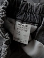 HARVESTY ハーベスティ BLACK DENIM CIRCUS PANTS ブラックデニム サーカスパンツ GRAY FADE グレー 1【中古】