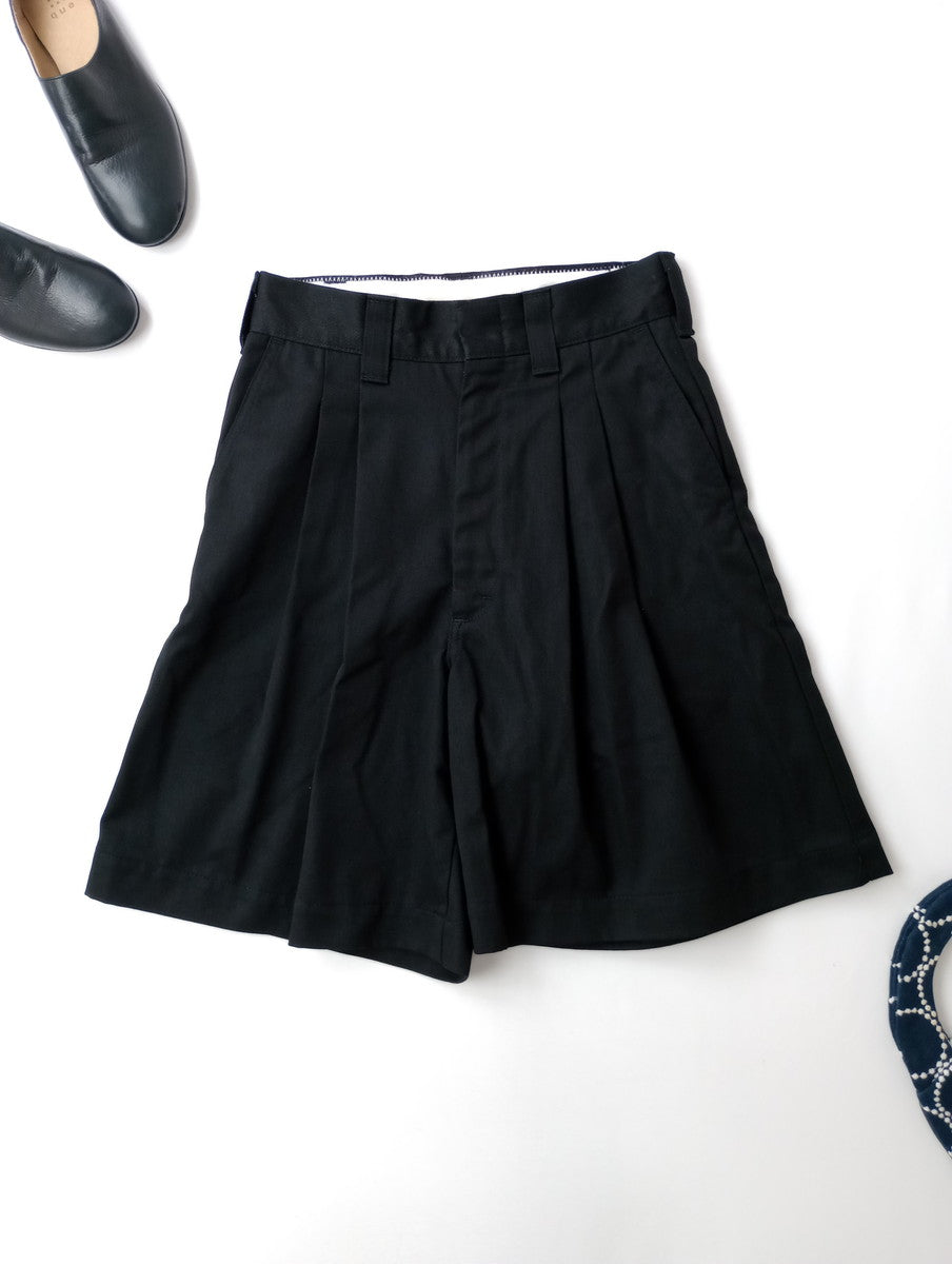 THE SHINZONE シンゾーン TOMBOY SHORTS ショーツトムボーイ ショートパンツ 黒 ブラック 36 【中古】