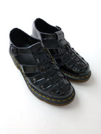 Dr.Martens ドクターマーチン フィッシャーマン サンダル 靴 黒 ブラック  UK6 【中古】