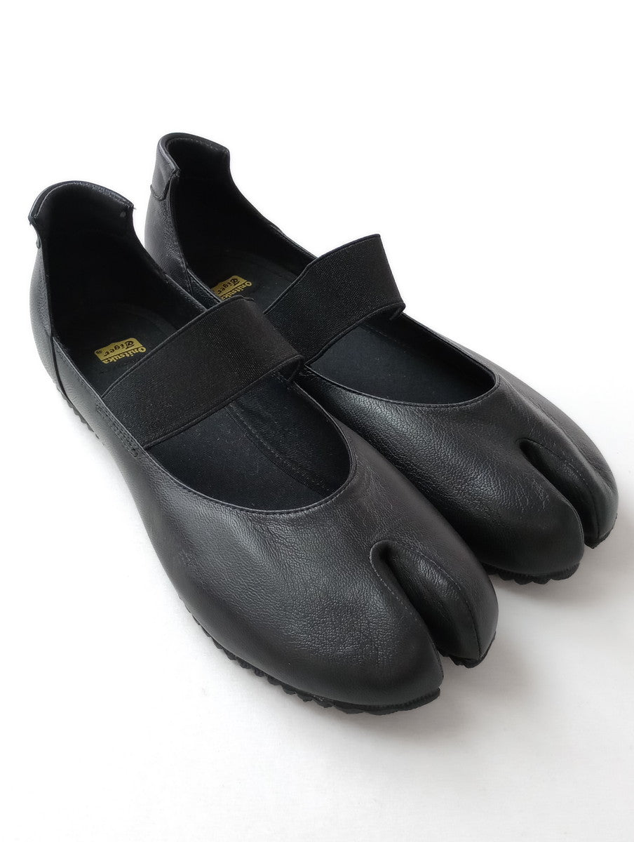 Onitsuka Tiger オニツカタイガー OKATABI SANDAL 足袋 レザーシューズ  靴  24.5【中古】