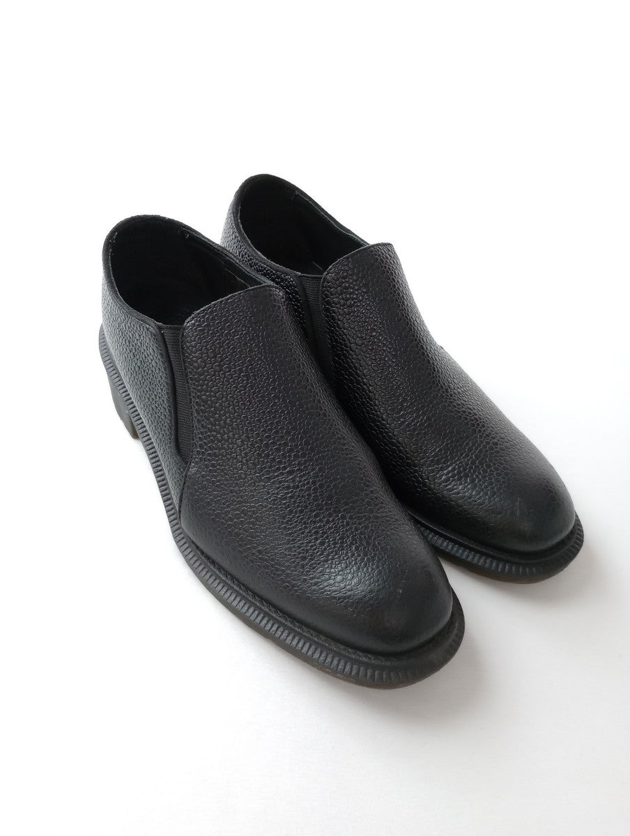 Dr.Martens ドクターマーチン ROSYNA ロジーナ サイドゴア レザー シューズ  靴 黒 ブラック 【中古】