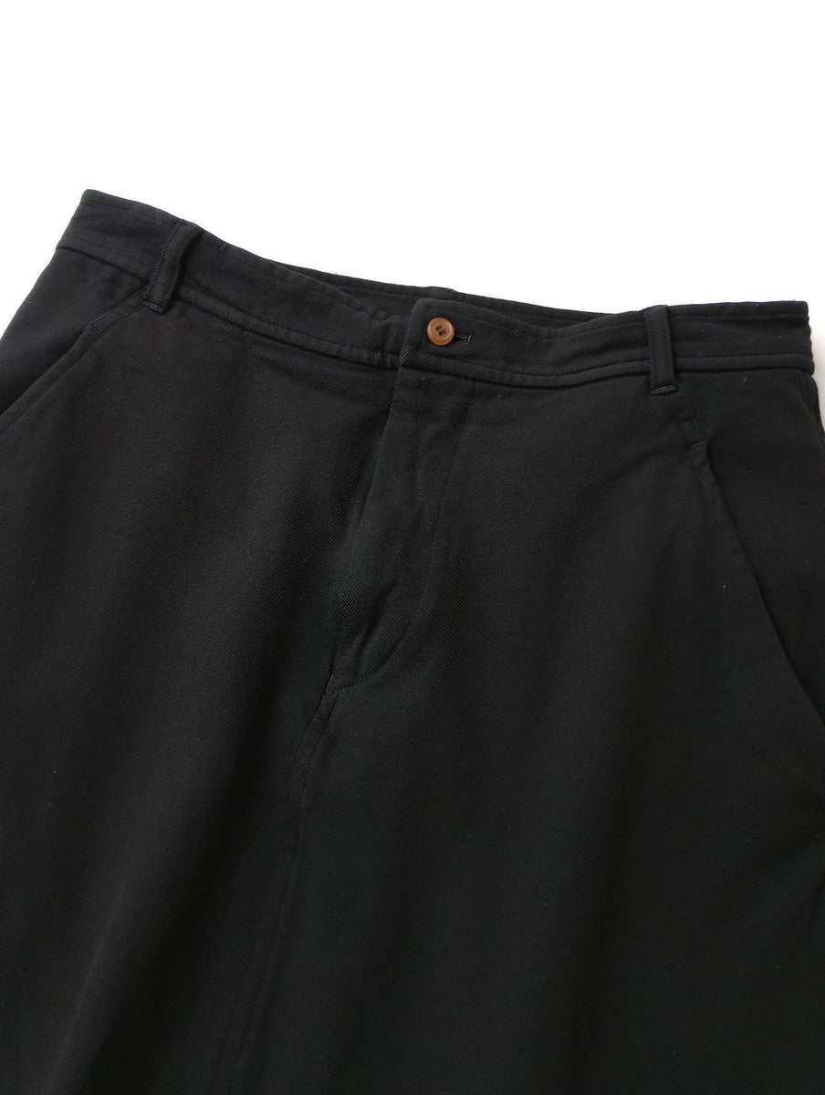 COMME des GARCONS コムデギャルソン ロングスカート 黒 ブラック M  【中古】