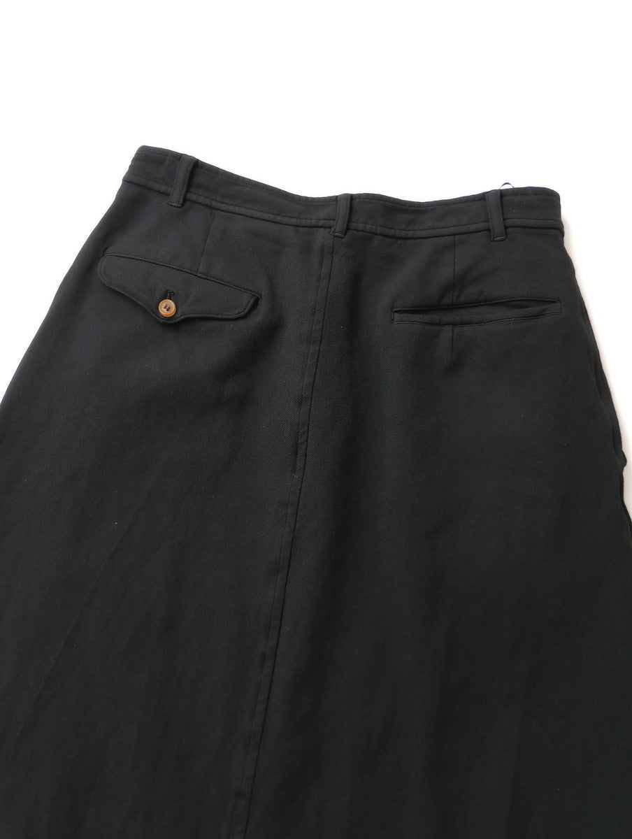 COMME des GARCONS コムデギャルソン ロングスカート 黒 ブラック M  【中古】