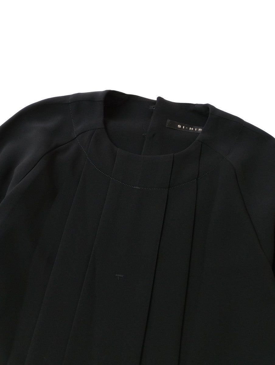 SI-HIRAI スーヒライ ワンピース 黒 ブラック 38  【中古】