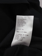 NO CONTROL AIR ノーコントロールエアー フィールドセンサー 2重編みカノコ 5分袖 Tシャツ カットソー トップス  黒 ブラック  (12M＋3905)【中古】