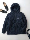 mont-bell モンベル パーマフロスト フード  ライトダウンパーカ Women's ダークネイビー  LR【中古】