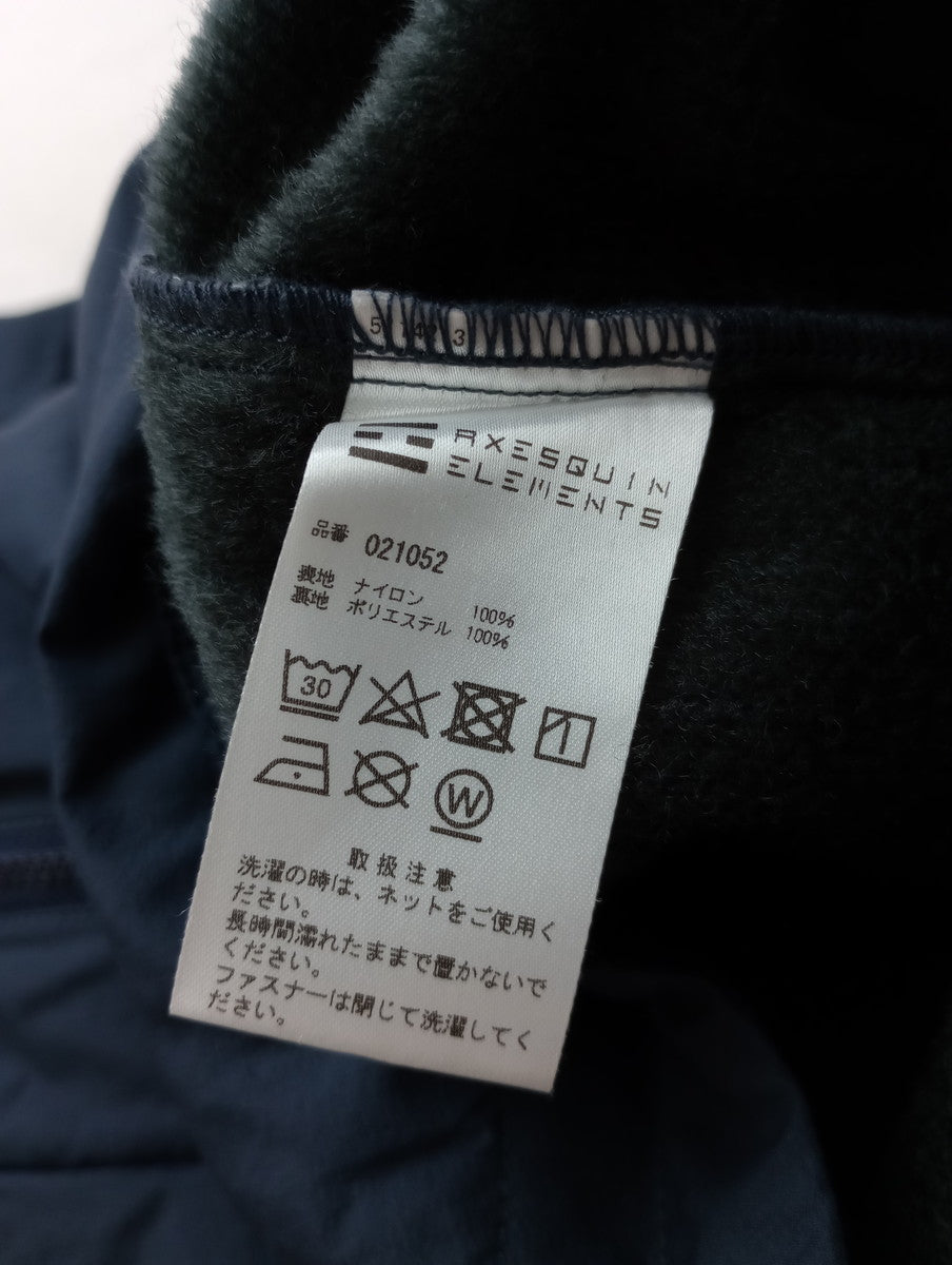 AXESQUIN ELEMENTS アクシーズクインエレメンツ オクタライニングのカーディガン ユニセックス ネイビー ブルゾン ジャケット 3【中古】