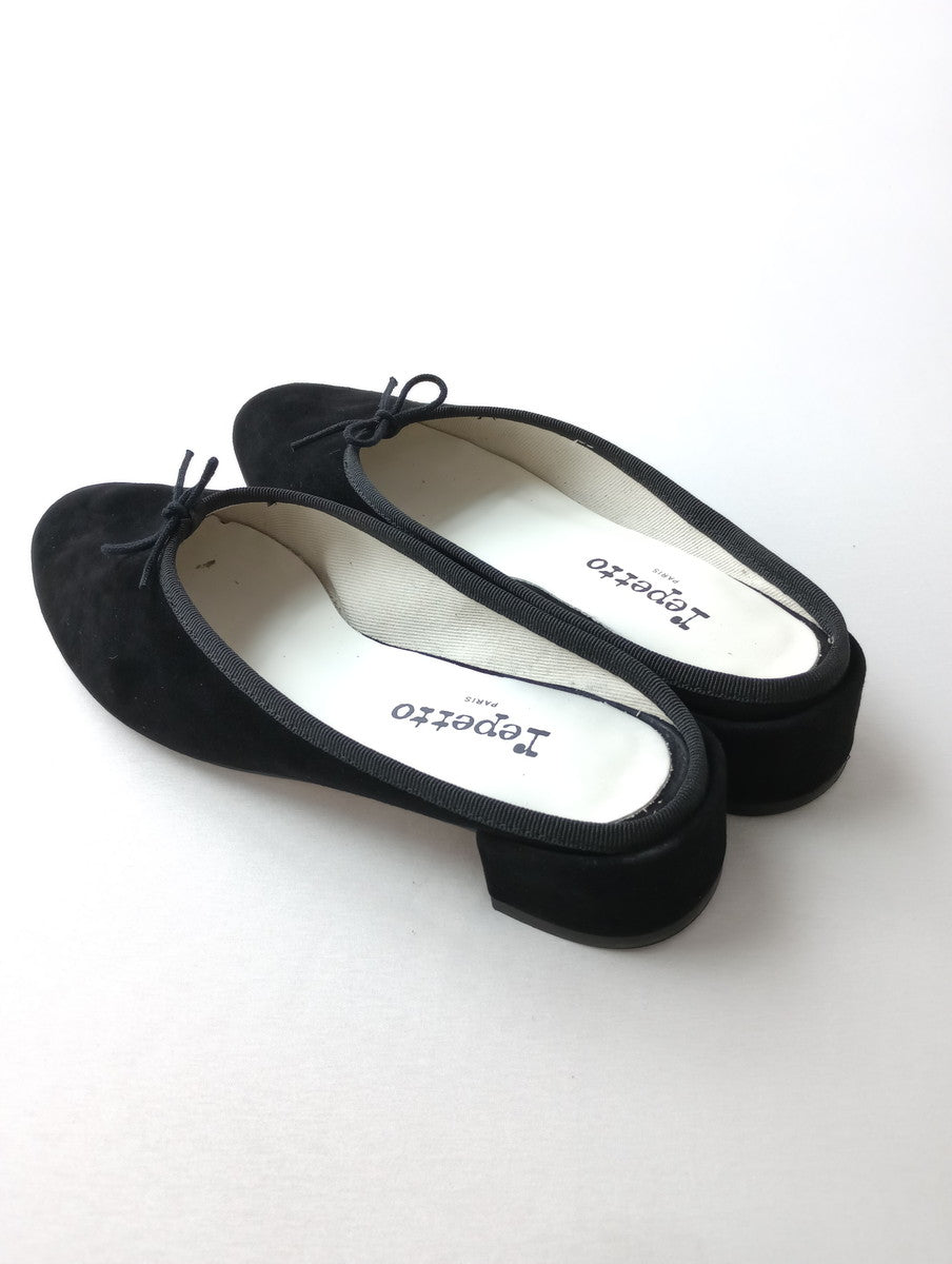 repetto レペット Mules Camille カミーユ ミュール  靴  黒 ブラック39【中古】