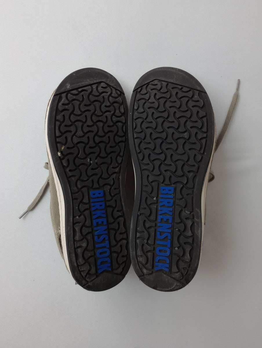 BIRKENSTOCK ビルケンシュトック Pasadena Taupe パサデナ スエード レザー モカシン シューズ  靴  カーキがかったベージュ  37 24 【中古】