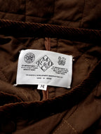 R&D.M.Co- オールドマンズテーラー オールドマンズテーラー キルティング コート ブラウン  M【中古】