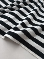 UNIVERSAL TISSU ユニヴァーサルティシュ クラシック天竺 ボーダー ワイド 半袖 カットソー トップス Tシャツ  （12M+3844）【中古】