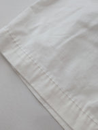 homspun ホームスパン バルキーシーチング 厚手 ギャザーパンツ 白【中古】