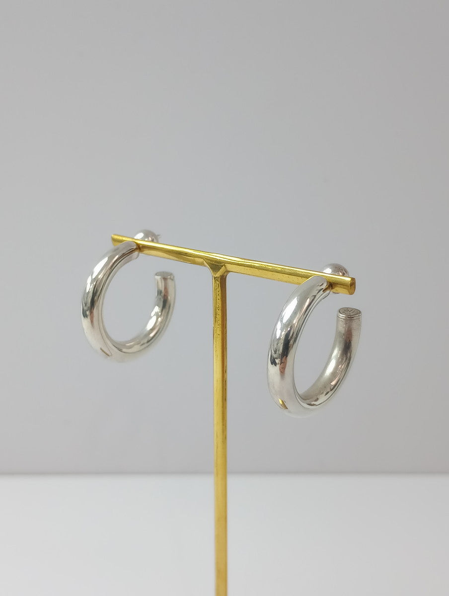 SOPHIE BUHAI  ソフィー ブハイ  Medium Everyday Hoops フープ ピアス  シルバー  【中古】