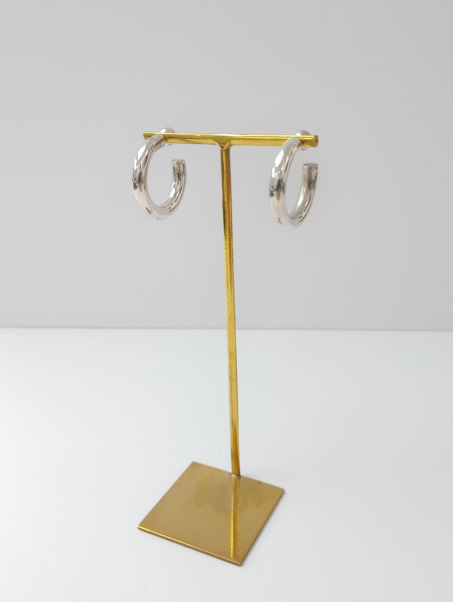 SOPHIE BUHAI  ソフィー ブハイ  Medium Everyday Hoops フープ ピアス  シルバー  【中古】
