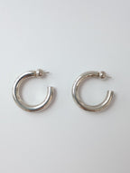 SOPHIE BUHAI  ソフィー ブハイ  Medium Everyday Hoops フープ ピアス  シルバー  【中古】