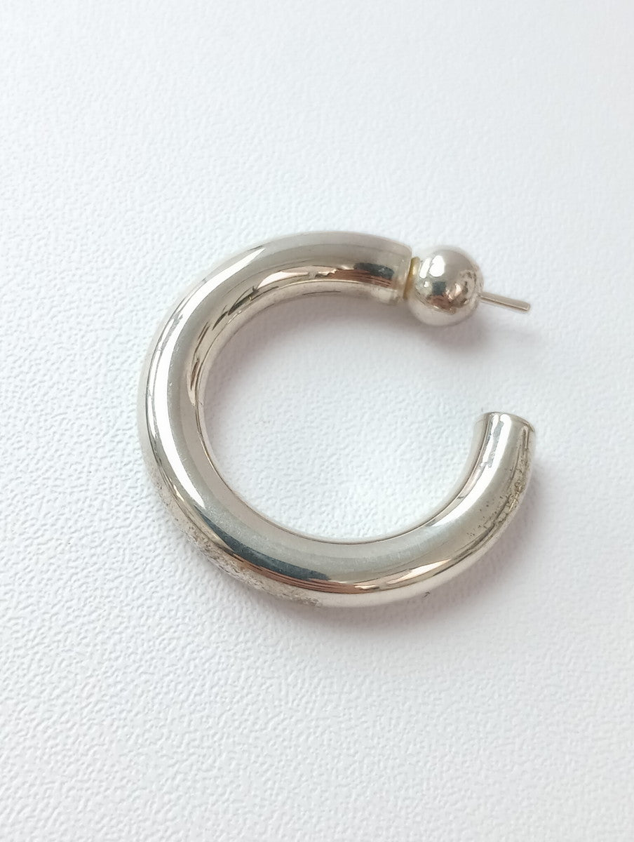 SOPHIE BUHAI  ソフィー ブハイ  Medium Everyday Hoops フープ ピアス  シルバー  【中古】