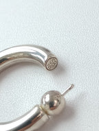 SOPHIE BUHAI  ソフィー ブハイ  Medium Everyday Hoops フープ ピアス  シルバー  【中古】
