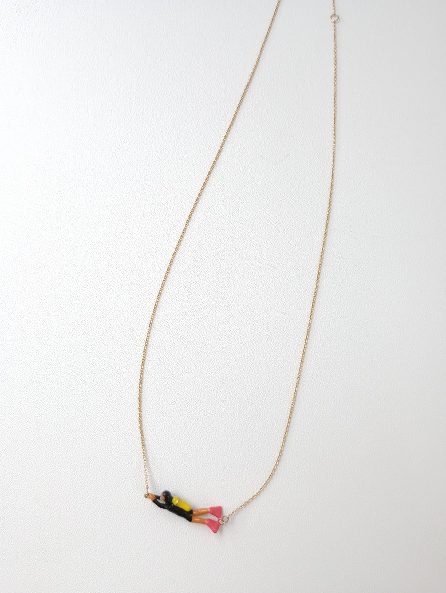 ALIITA アリータ SUB NECKLACE ROLO Diver ダイバー ネックレス 9K 【中古】