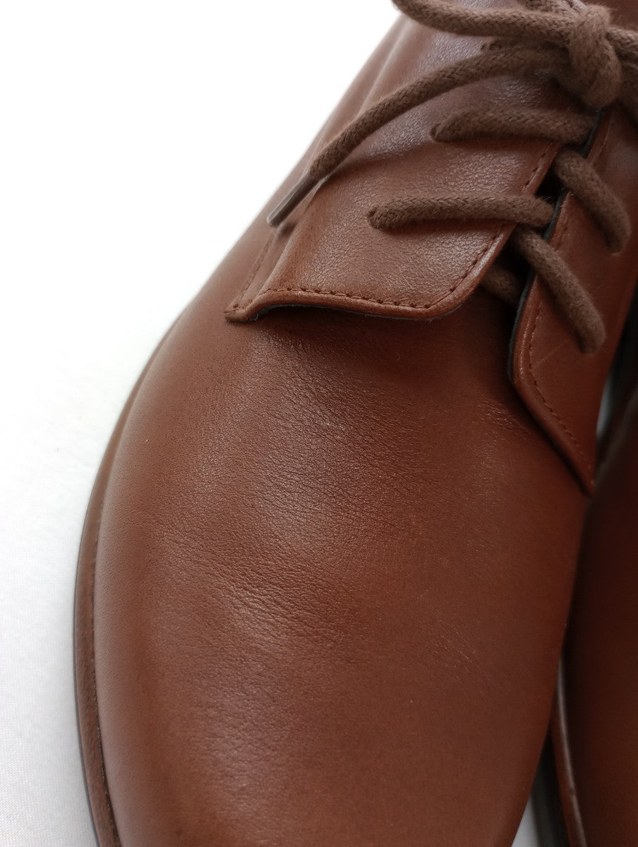NAOT ナオト KEDMA Soft Chestnut レースアップ シューズ 靴 ブラウン  【中古】