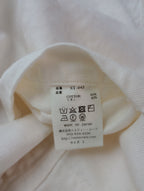 Veritecoeur ヴェリテクール バーティカルポケットデニム パンツ コットン リネン 白 ホワイト 1  【中古】