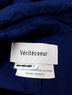 Veritecoeur ヴェリテクール ダブルボタンショートコート 製品染め ブルー 【中古】