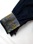 LOKITHO × JAPAN DENIM ロキト ジャパンデニム EMBROIDERY BLOUSON エンブロイダリー デニム ブルゾン ジャケット ネイビー 【中古】