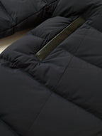 MACKAGE マッカージュ CALLA-BX フォックスファー ロング ダウン コート  ネイビー 黒 ブラック   S/P  【中古】