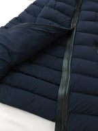 MACKAGE マッカージュ CALLA-BX フォックスファー ロング ダウン コート  ネイビー 黒 ブラック   S/P  【中古】