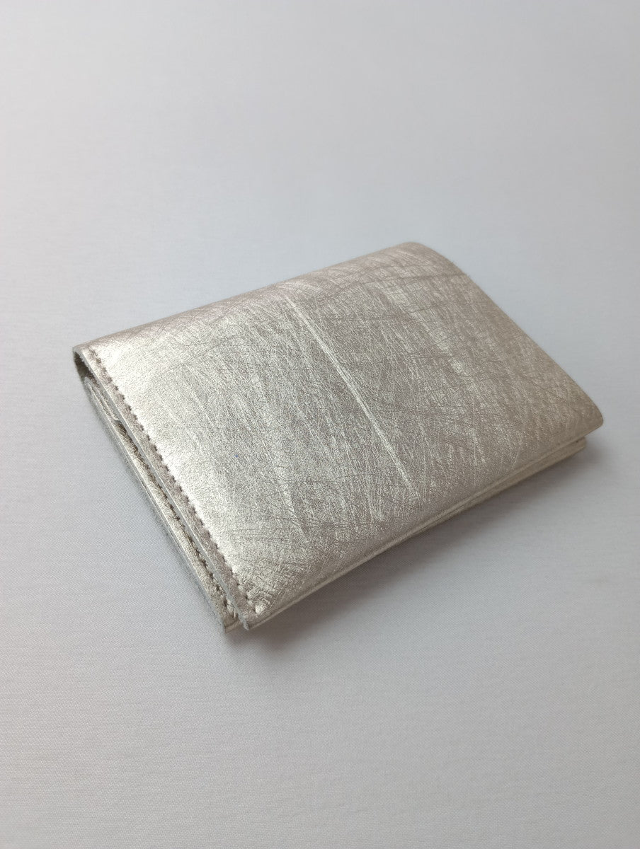 新品 中川政七商店 こはぜ留めの コンパクト 財布 ウォレット  ゴールド 【中古】