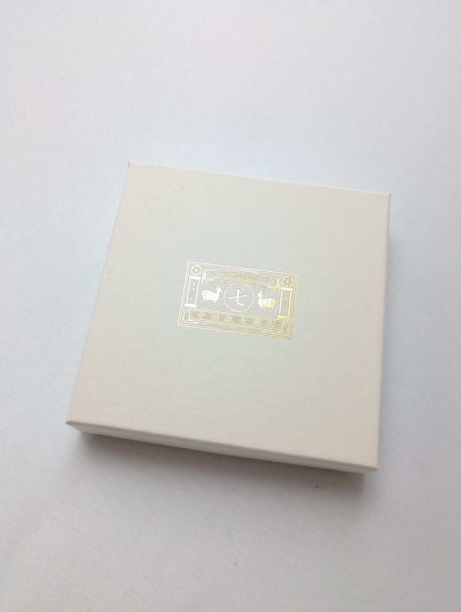 新品 中川政七商店 こはぜ留めの コンパクト 財布 ウォレット  ゴールド 【中古】