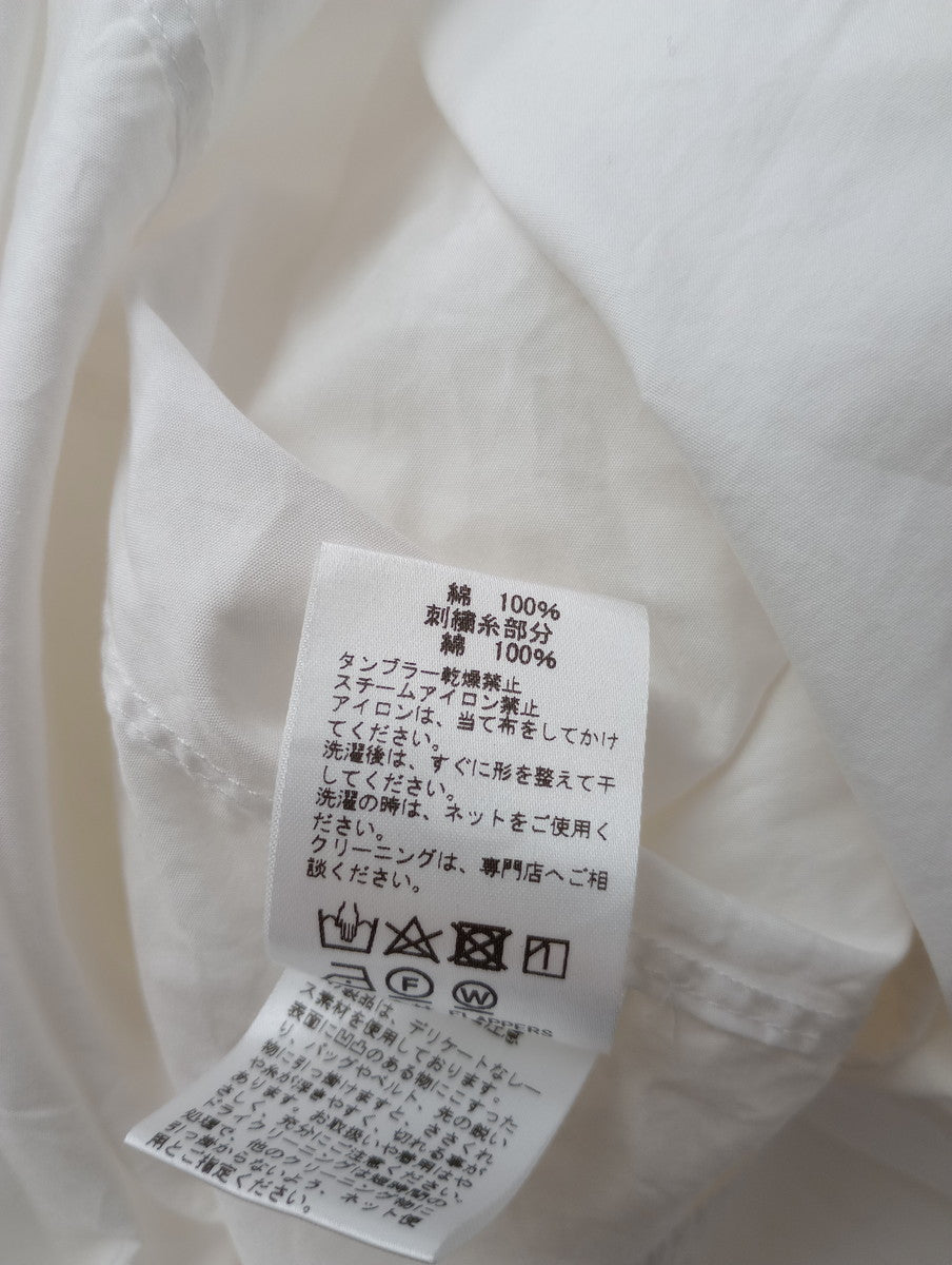 TICCA ティッカ コットンレース パフスリーブ ワンピース 白 ホワイト (15M＋4796) 【中古】
