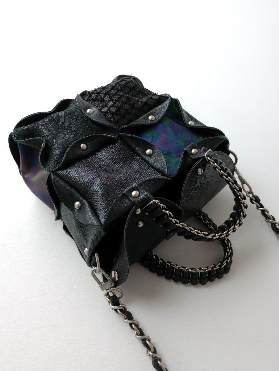 JAMIN PUECH ジャマンピュエッシュ ARICA MINI ショルダーバッグ ミニ ハンド 黒 ブラック 【中古】
