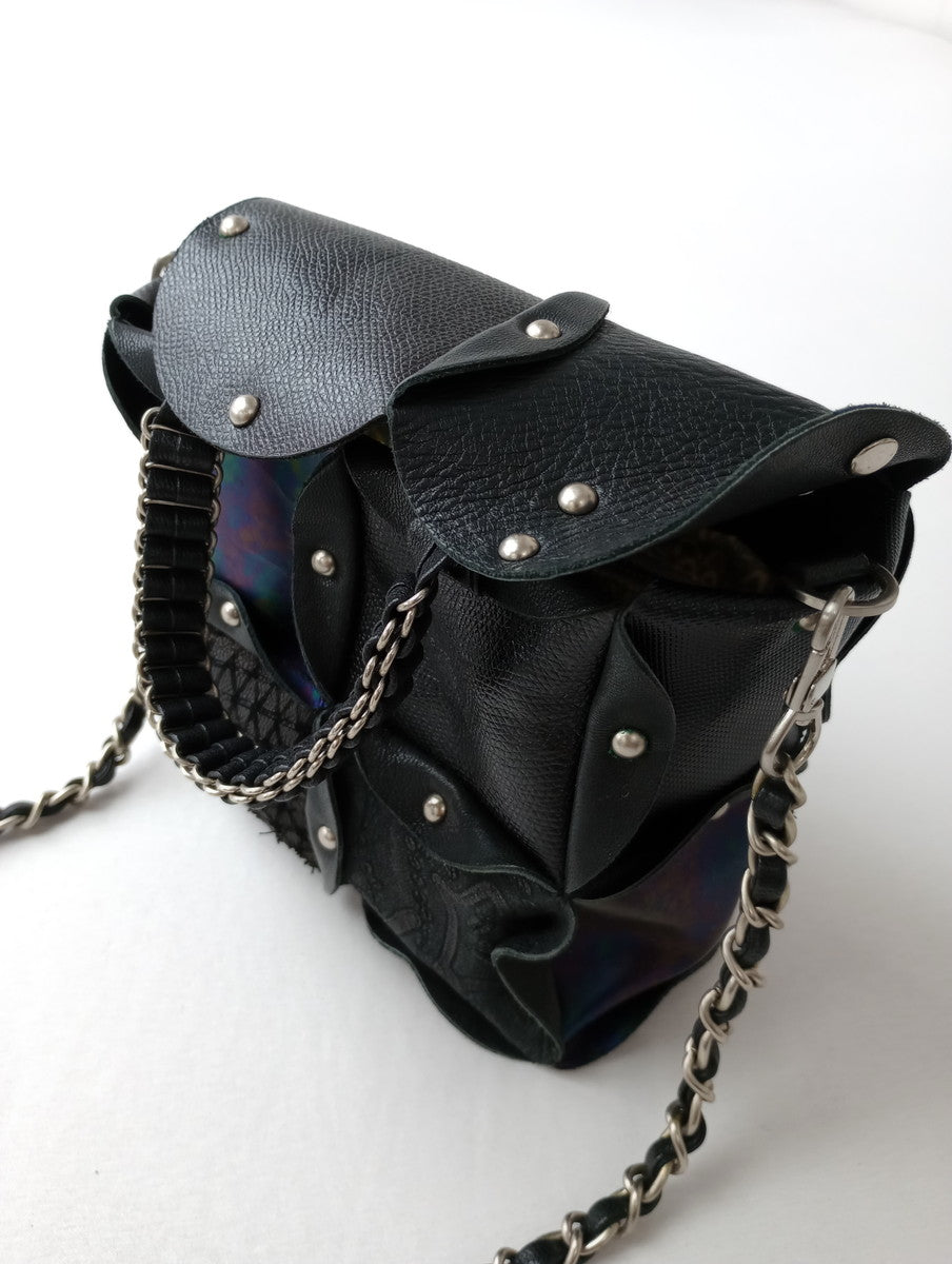 JAMIN PUECH ジャマンピュエッシュ ARICA MINI ショルダーバッグ ミニ ハンド 黒 ブラック 【中古】